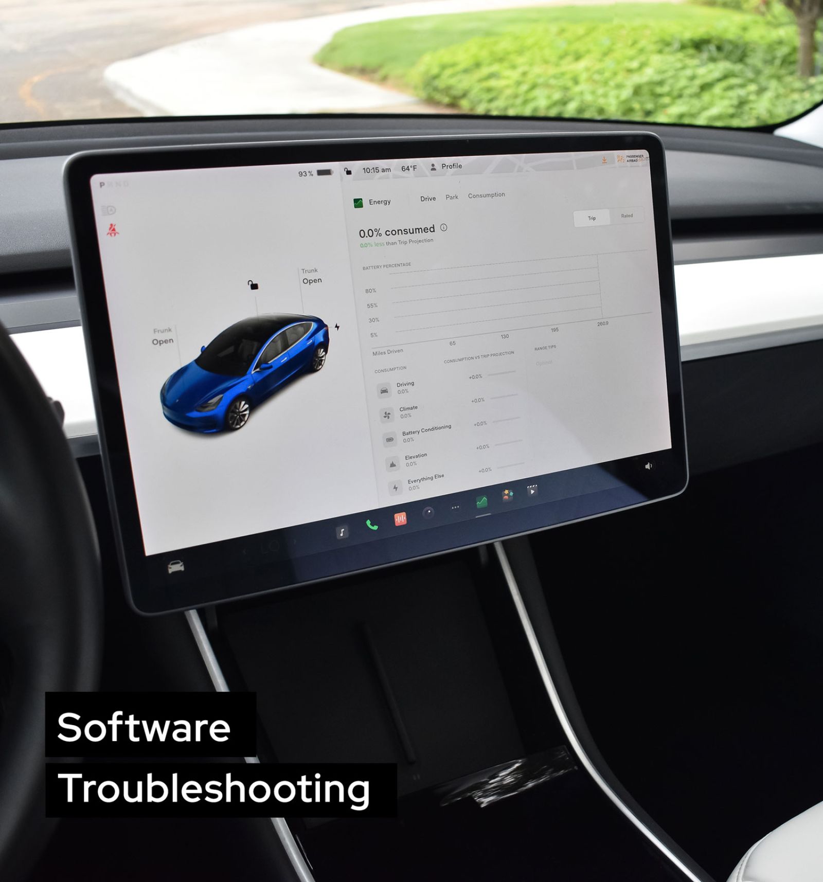 Tesla Monitor Software