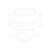 Client Handshake In Front of a Car Icon