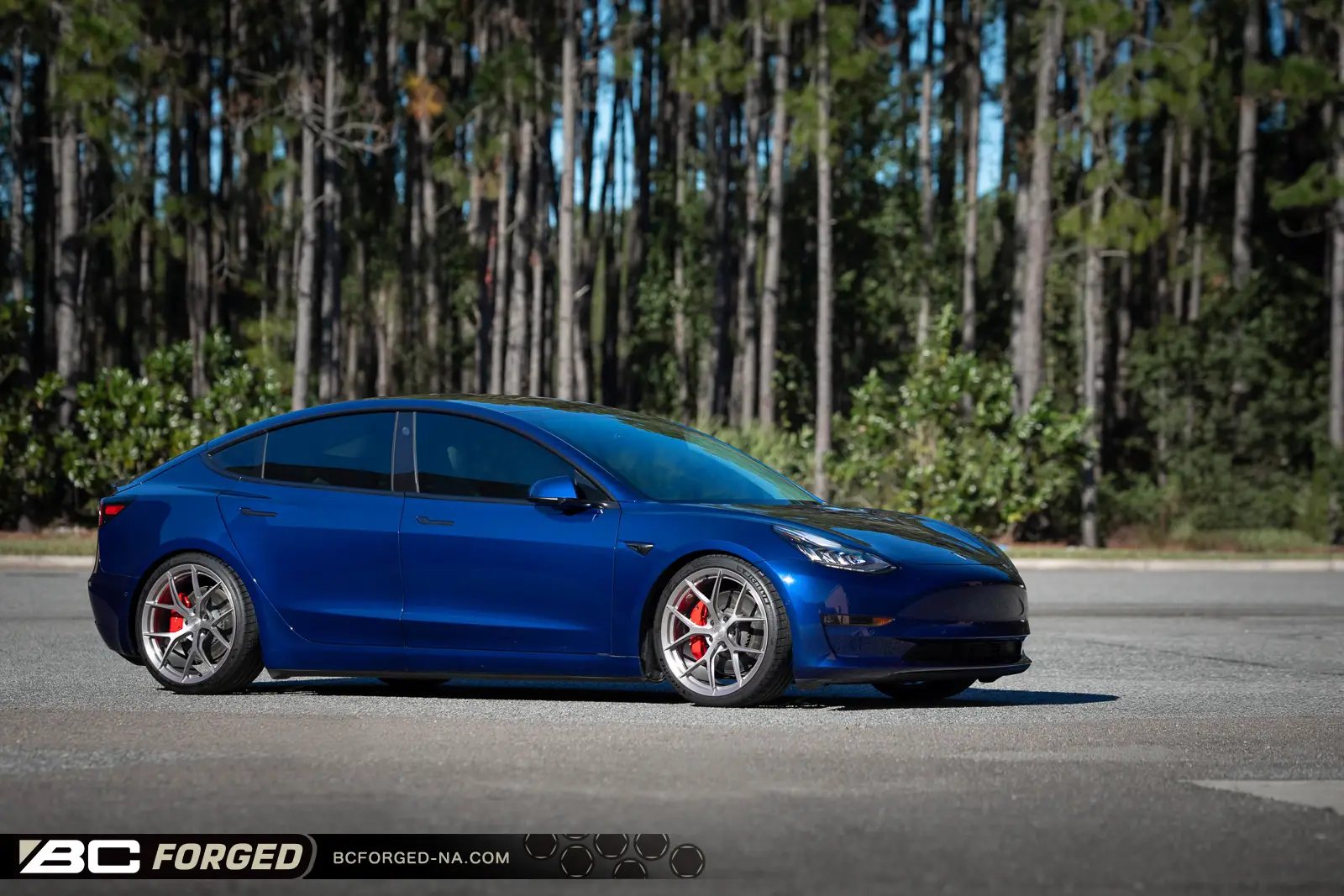 Tesla Model 3 Performance (2018) on BC Forged KL01 Monoblock wheels