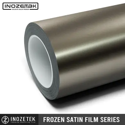 Inozetek Frozen Satin Metallic Aluminum Grey Frozen satin metallic