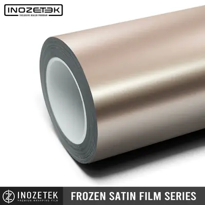 Inozetek Frozen Satin Liquid Metallic Champagne Frozen satin metallic