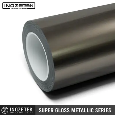Inozetek Metallic Aluminum Grey Gloss metallic