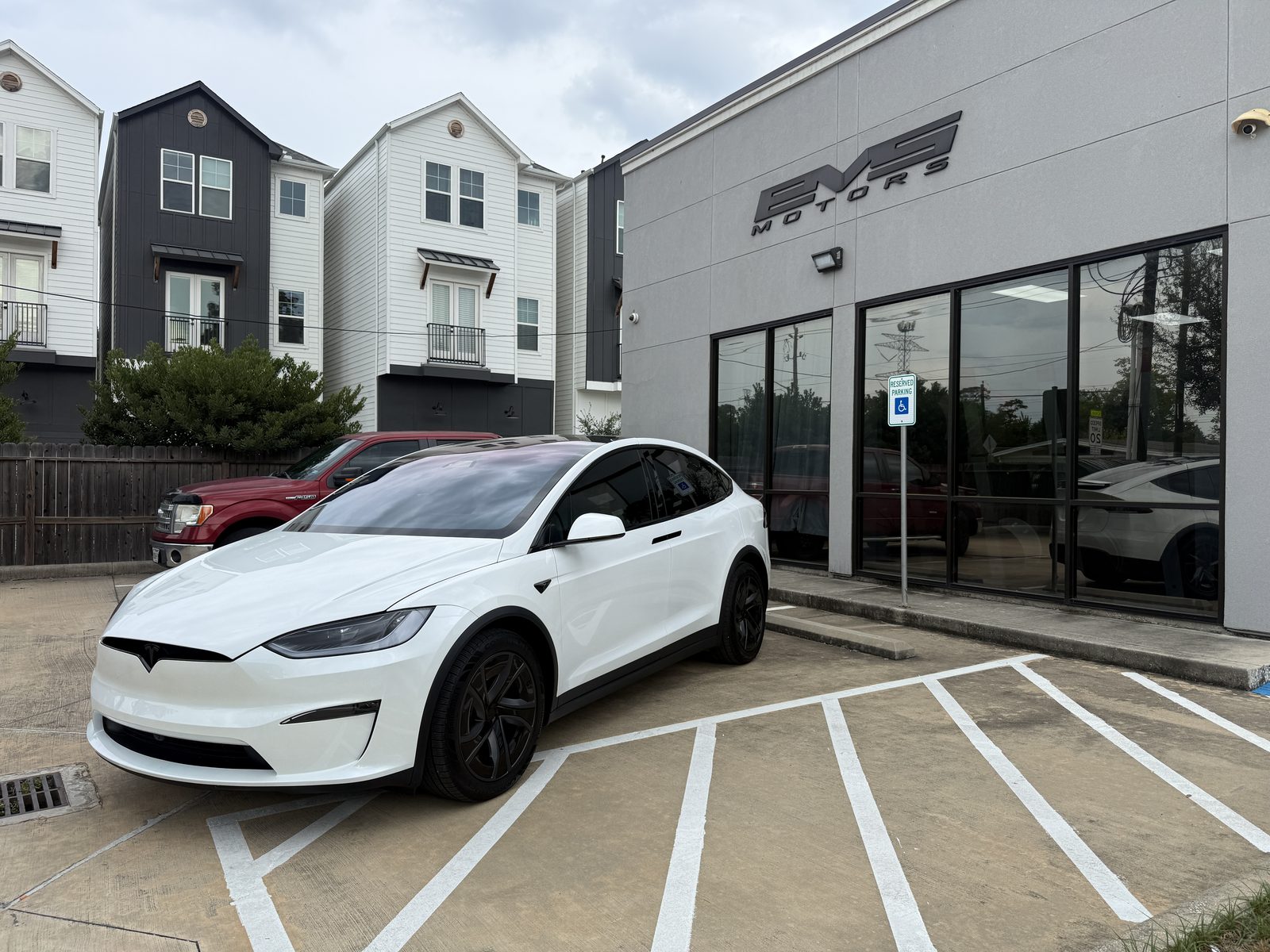 Tesla Model X customized at EVS Motors in Houston