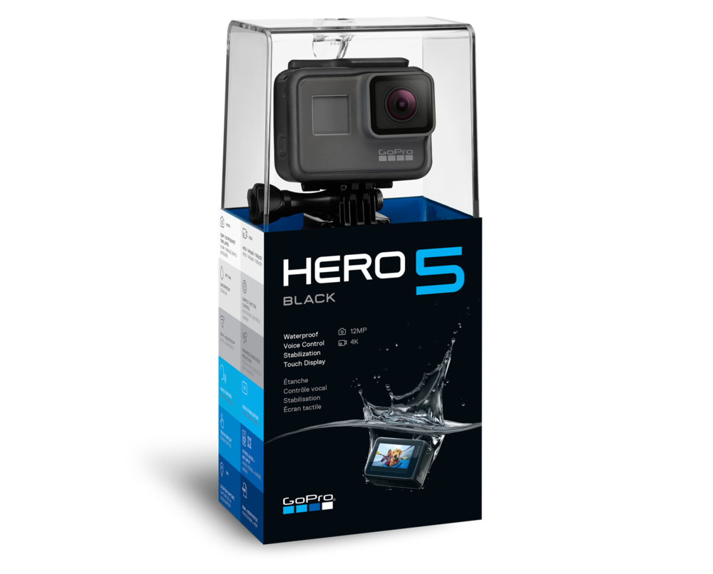 GoPro HERO5 Black inside product packaging