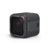 GoPro HERO5 Session, front, left angle view showing USB port