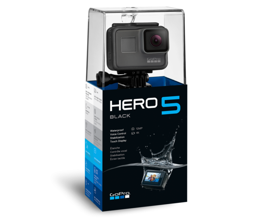 GoPro HERO5 Black inside product packaging